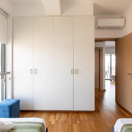 Jay'S Penthouse 2-Br Apt & Rooftop Terrace In Larnaca Daire *